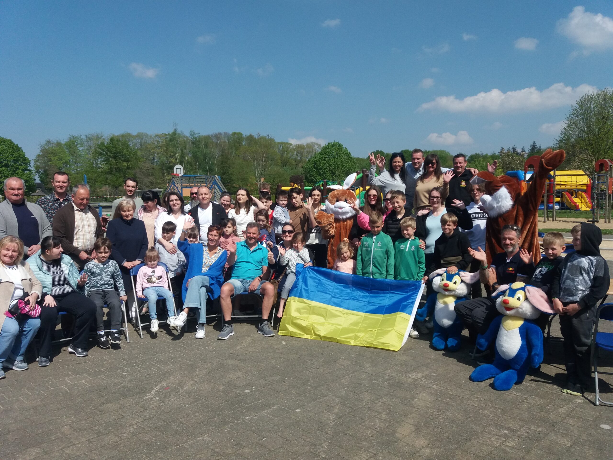 paasfeest voor Oekraïense vluchtelingen in Oostkamp